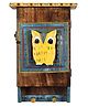 AAKRITI ART CREATIONS Hooting Owl Key Hanger with Storage Box