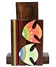 AAKRITI ART CREATIONS Towel Holder Handcrafted Tribal Art