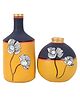 AAKRITI ART CREATIONS Sunflower Dreams Terracotta Vases S02