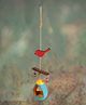 AAKRITI ART CREATIONS Blue Hanging Bird Feeder