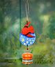 AAKRITI ART CREATIONS Windchime Wooden Fish Small