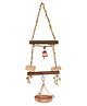 AAKRITI ART CREATIONS Handcrafted Bird Feeder with Metal Bells