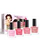 Faces Canada Ultime Pro Splash Mini Combo - Pink Pop Quick Drying Glossy Finish Pack of 4  - 20 ml