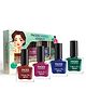 Faces Canada Ultime Pro Splash Mini Combo Vintage Vibes Quick Drying  Glossy Finish Pack of 4  - 20 ml