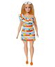 Barbie Blonde Hair Doll Who Loves the Ocean & Recycled Plastics Multicolour - Height 29 cm