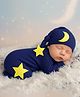 Bembika Photography Costume Designer baby clothes for newborn photo shoot  - Navy Blue