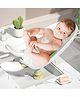 Bembika Premium Baby Bather Seat For New Borns and Toddlers - White