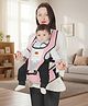 Bembika Comfortable & Adjustable Heap Seat Baby Carrier for New Borns & Toddler - Light Pink