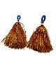 BookMyCostume Cheerleader Pom Pom - Golden