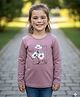 Fort Divine Cotton Knit Full Sleeves Floral Printed Tee - Pink
