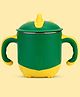 ONE & ONLY Dino Orange Training Sippy Cup for Babies  220ml Steel