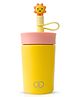 ONE & ONLY Yellow Insulated Tumbler with Straw  350ml