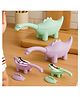 One & Only Green Spoon + Purple Fork | Dino Feeding Combo | 2 Pc