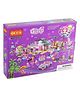 AKN TOYS Dream Girls Beach House Building Sets Friends Seaside Villa 297pcs - Pack of 1 - ( Color May Vary )