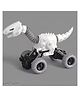 AKN TOYS Kids Dinosaur Walking Toy  Push & Go Friction Movement - Pack of 2  - ( Color May Vary )