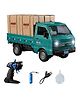 AKN TOYS 1:16 RC Truck , Remote Control Crawler With Light Spray , 2.4ghz Rc Truck , Transport Car With Rear Compartment , High-speed Off-road Rc Vehicle - Pack of 1 - ( Color May Vary )