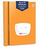 Target Publication Single Line Interleaf Notebooks | One Side Blank/Unruled & One Side Ruled | 172 Pages | 17 x 27 cm | Pack of 3