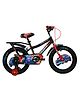 BSA Patrol 16T Kids Bicycle Single Speed - Carrier for 4-6 Years 85% Assembled - Black