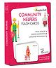 GrapplerTodd Community Helpers Premium Flashcards for Kids & Babies - Multicolor