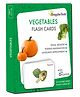 GrapplerTodd Vegetables Flashcards for Kids 24 Pieces - Multicolour