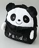 Panda Plush School Backpack 8L - Black & White| Adjustable & Padded Shoulder Strap| School Bag for Kinder Garden Boys & Girls - Height 12 Inches
