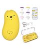 ARCADE TOYS Baby Nail Grinder, Portable Safe Baby Nail Polishers with 6 Grinding Head for Home (Yellow)