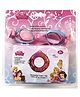 ARCADE TOYS Princess Swim Ring and Goggles Set Combo Pack for Girls, Kids Ages 3 Years and Above - Pack Of1 - Color May Vary