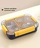 ARCADE TOYS Stylish and Practical 304 Stainless 3compartment Steel Lunch Box BPA Free Leak Proof 800 ml for School and Office- Pack of 1 - Color May Vary