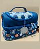 ARCADE TOYS Kids Double Decker Cooler Insulated Lunch Bag Large Tote for Boys, Girls, Men, Women, With Adjustable Strap, Soccer (Football Theme Lunch Bag) Capacity (9l) - Pack Of1- Multicolor