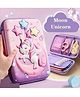 ARCADE TOYS 3d Cover Eva Pencil Case Large Capacity Pencil Pouch Bag Compass School Pouch Organizer for Students Kids Premium Stylish Pen Holder Pouch - Pack of 1 - Color May Vary