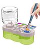 ARCADE TOYS Paint Brush Cleaner with Paint Tray, Holder, Palette, Water Circulation Tool for Acrylic, Watercolor, Water-Based Paints For kids Color May Vary