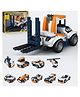 YAMAMA Multificence Forklift Car Bricks Building Blocks Toys For Kids Fun Educational Learning Bricks Blocks Kids Toys 222+ Pieces  Multicolor