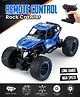 Fiddlerz Remote Control Car for Kids Rock Crawler 2WD Monster Truck Offroad High Speed Climbing Toy Vehicle Car for Boys & Girls - Blue