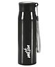 Milton Handy 650 Stainless Steel Sipper Water Bottle 690 ml, Single Walled, ISI Certified I Leak Proof Lid, Rust Proof I for School, Office, Gym I Black