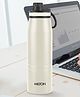 Milton Sparkle 900 Stainless Steel Water Bottle 925 ml With Easy Sip Cap, Ivory