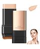 SANSIHTH 2 in 1 Luxury Anti-Wrinkle Foundation Stick, Long-Lasting Double Head Foundation Make Up Stick with Brush, (Natural, 1 PCS) - 20 g