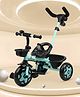 R for Rabbit Tiny Toes R20 Ace Tricycle with Parental Control & Safety Harness - Aqua Blue