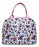 HOOM Met Pet insulated premium Lunch Bag for School/Picnic/ Work - Pink Floral (10L)