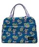 HOOM Met Pet insulated premium Lunch Bag for School/Picnic/ Work - Blue Floral(10L)