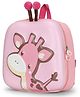 Kids On Board 3D Giraffe Backpack for Nursery & Early School- Height 10 Inches , PINK
