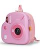 Kids On Board 3D Camera with Light Backpack for Nursery & Early School, Height 10 Inches PINK