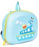 Kids On Board 0 Kids On Board 3D Ship Backpack for Nursery & Early School Height 10 Inches-Sky Blue