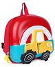 Kids On Board 3D CAR Backpack for Nursery & Early School, 10 inches -Red