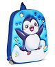 Kids On Board 3D Backpack for Nursery & Early School, Height 11.5 Inches -Blue
