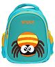 Kids On Board Spider embroidered applique Backpack for Nursery & Early School,  11.5 inches -Greenish Blue