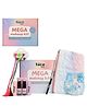 Tuco Kids Mega Makeup Kit for Girls, Organic, Safe & Non-Toxic, Face & Hair Gift Kit for 3-15 Years
