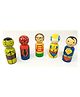 A&A Kreative Box Wooden Super Hero Set- Hand Painted (Set Of 5 )