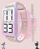 Spiky Beach Theme Designed  Digital Sports Watch - Pink