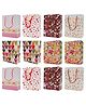 Asian Hobby Crafts Gift Paper Bags - Pack of 12 (Size :9x7x4 Inch)
