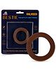 Adore Dr.Feed Bestie! The Silicon Base for Dr.Feed Wide Neck Bottles- Earthen Brown Pack of 2